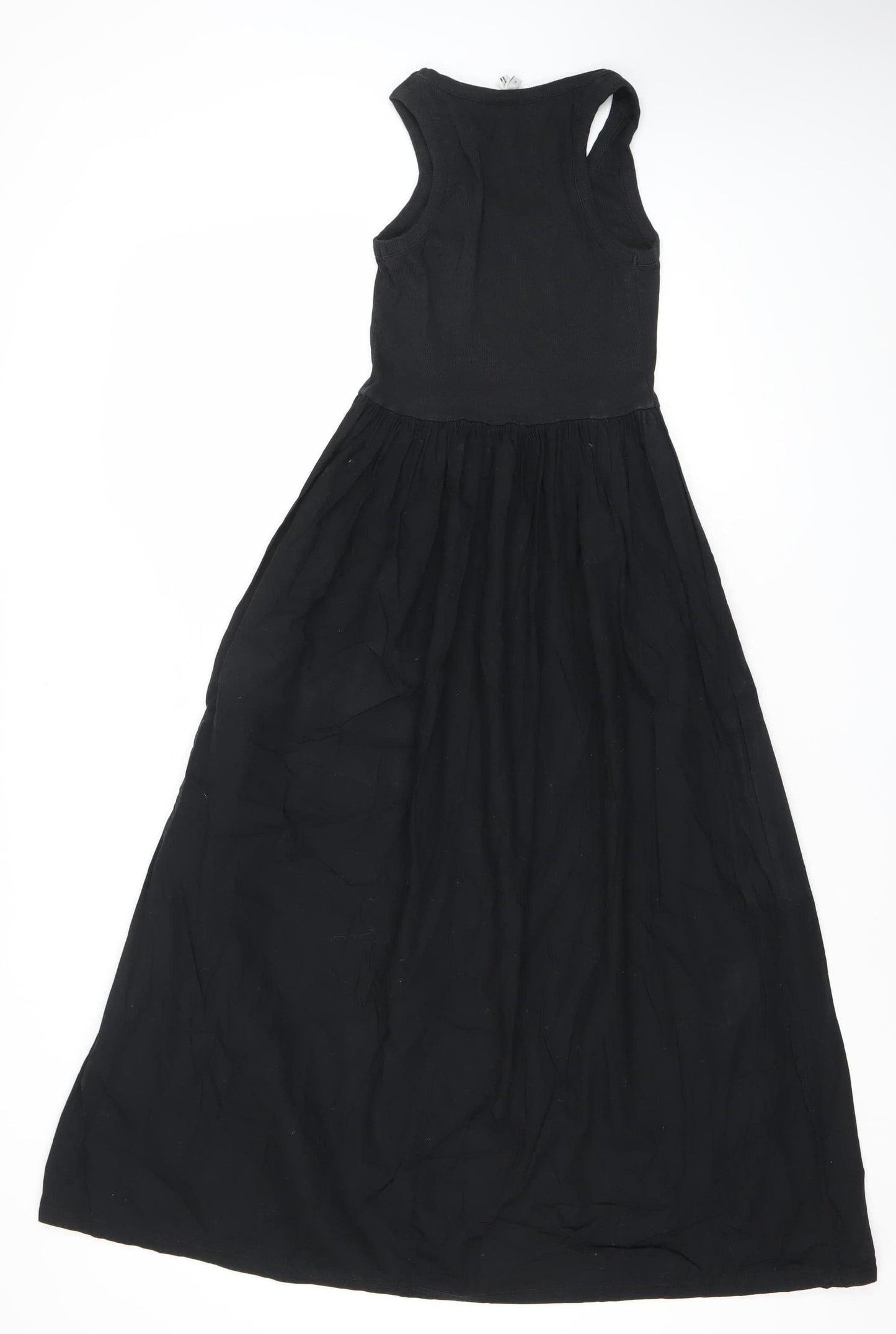 River Island Women’s Black Size 6 Fit & Flare Midi Dress