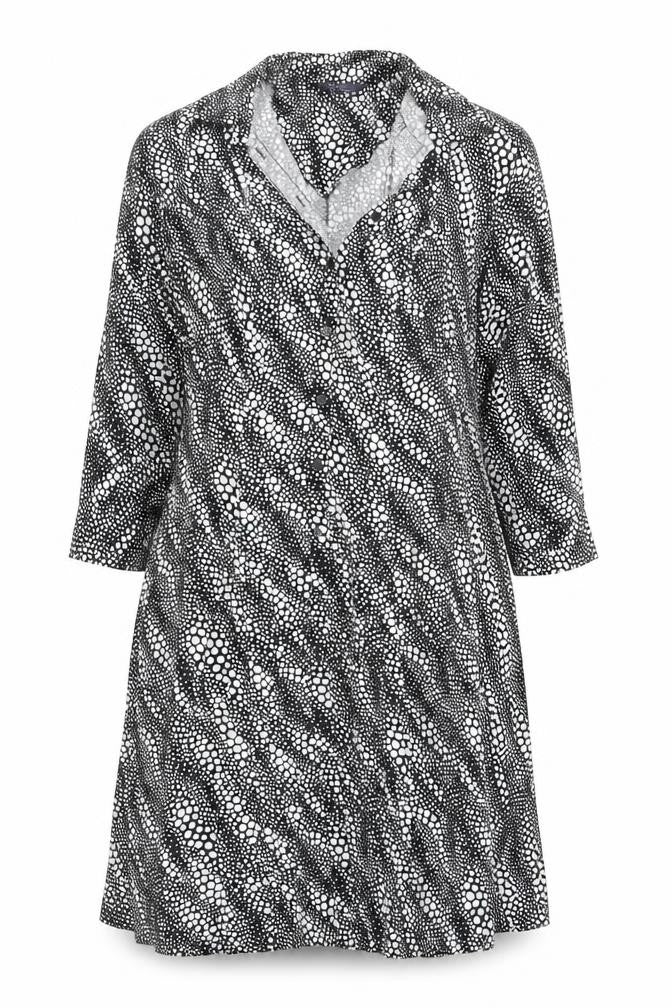 Marks and Spencer Women’s Black Polka Dot Midi Wrap Dress Size 14