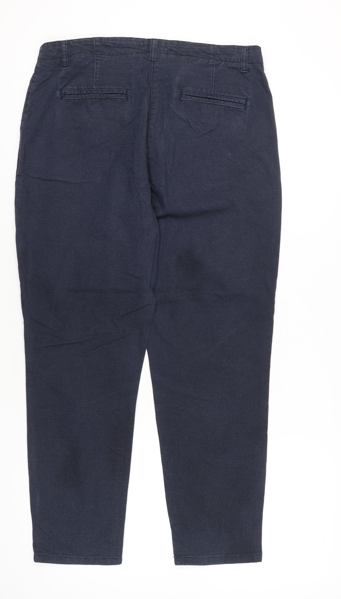 Womens UK Size 16 Monsoon Regular Fit Chino Blue Trousers