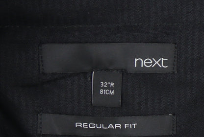 Next Men’s Grey Regular Fit Dress Pants Trousers Size 32x31