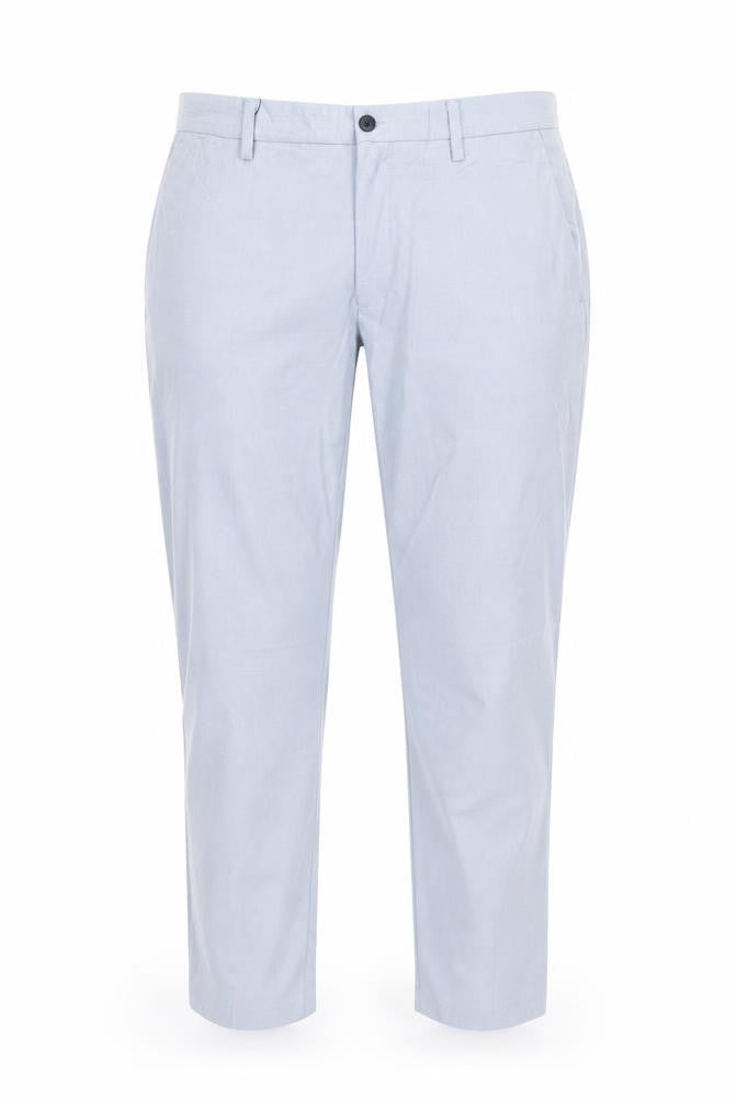 Womens UK Size 12 Zara Regular Fit Chino Blue Trousers