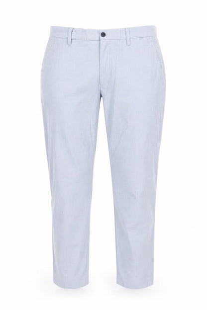 Womens UK Size 12 Zara Regular Fit Chino Blue Trousers