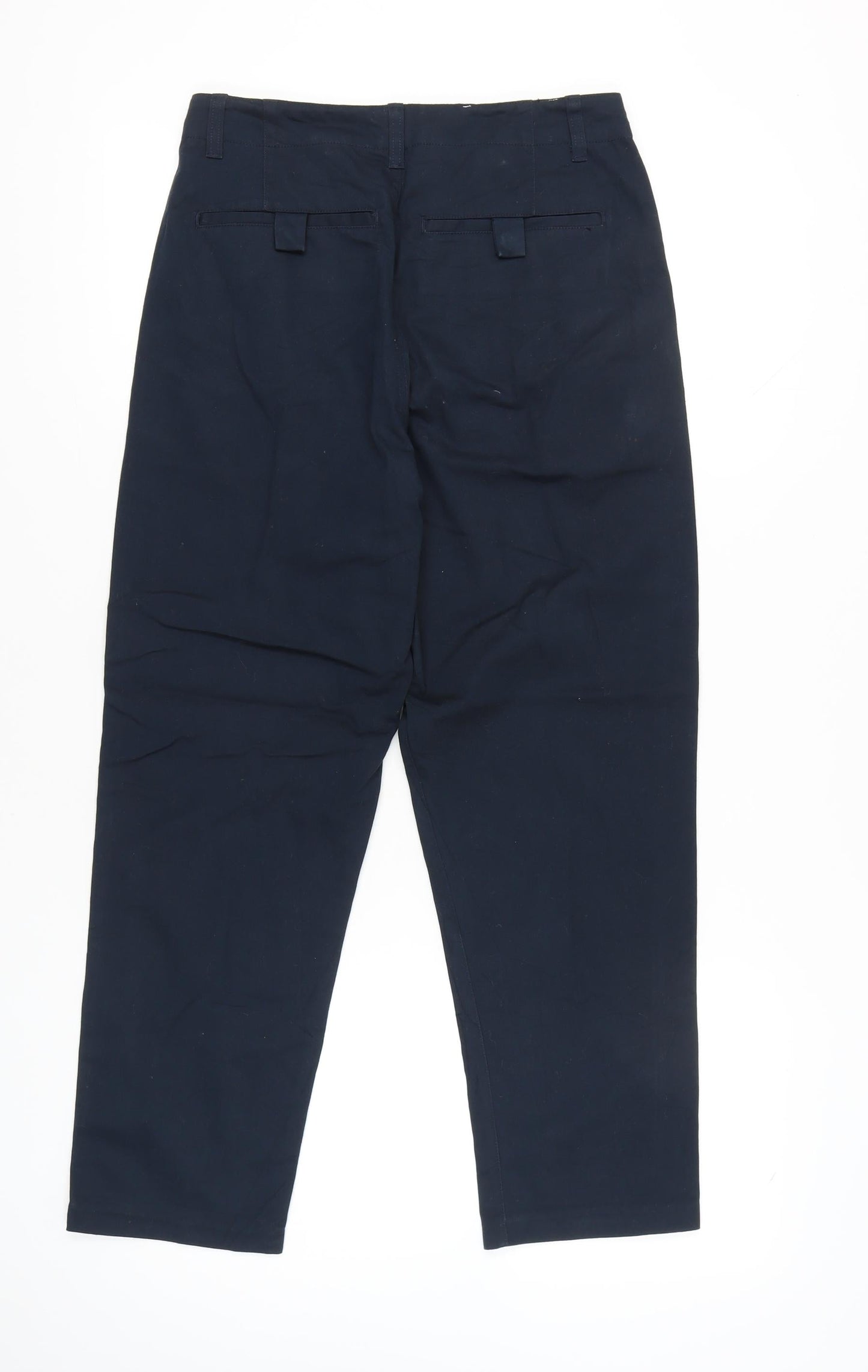 Farah Men’s Blue Chino Trousers Size 28R Cotton Blend