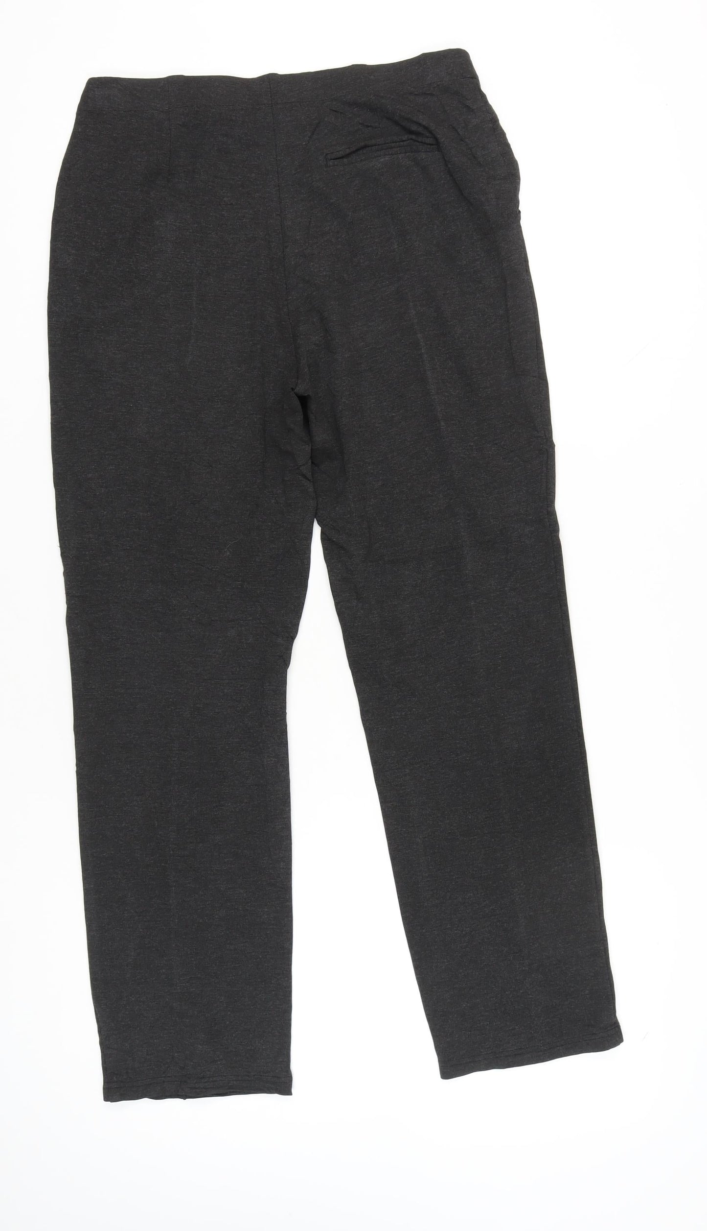 Womens UK Size 12 Marks and Spencer Regular Fit BusinessCasualWorkwear Grey Trou