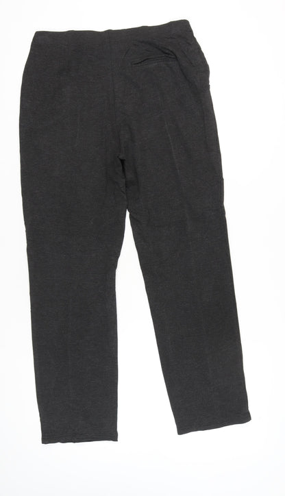 Womens UK Size 12 Marks and Spencer Regular Fit BusinessCasualWorkwear Grey Trou