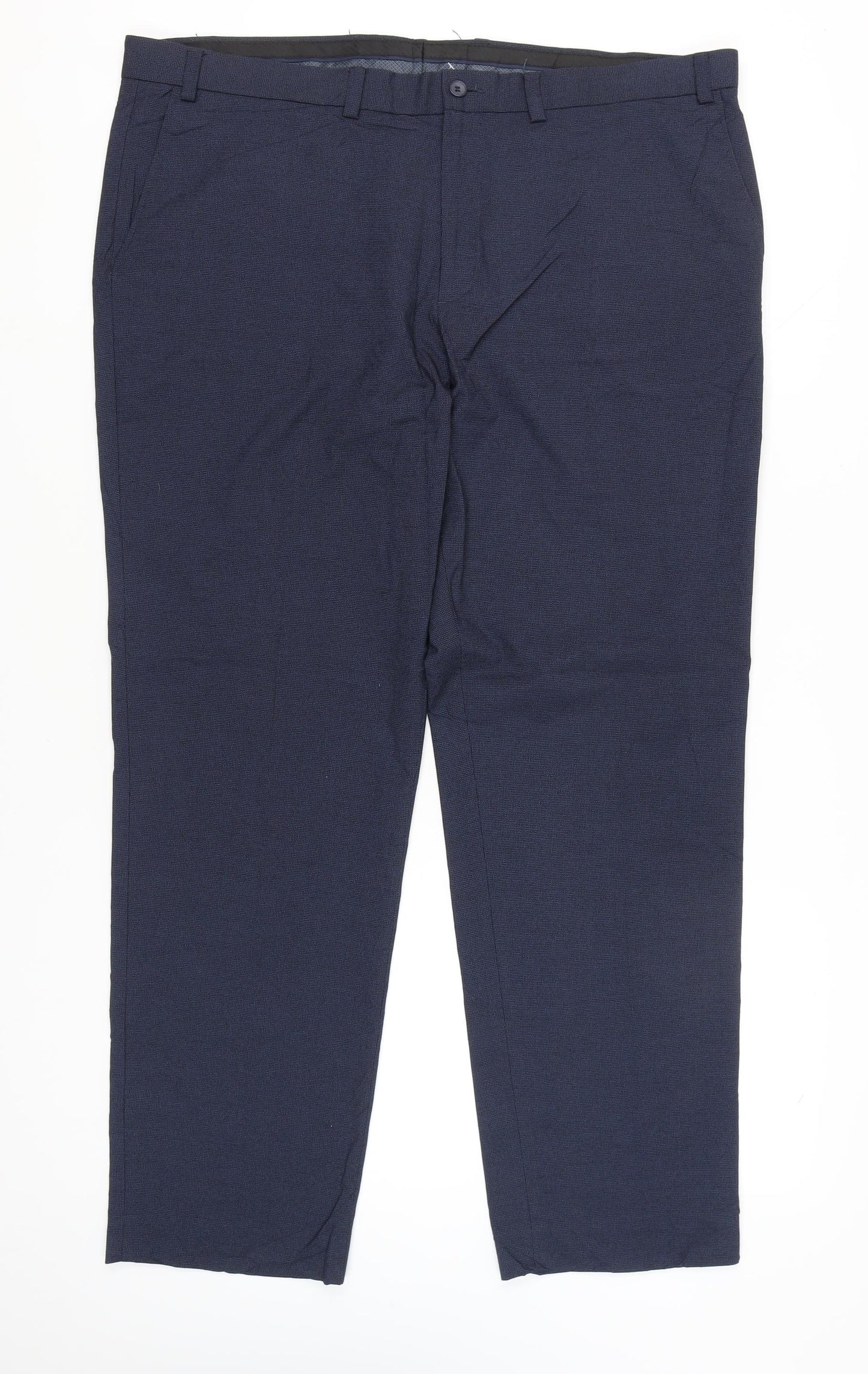 Tu Man Blue Tailored Fit Men’s Dress Trousers 40W 31L