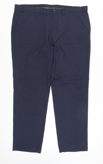 Tu Man Blue Tailored Fit Men’s Dress Trousers 40W 31L