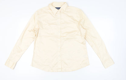 Womens UK Size 18 Hilditch & Key Beige Classic Button-Up