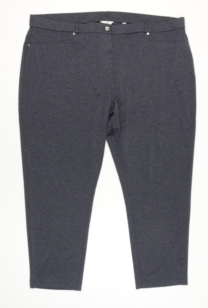 Womens UK Size 20 Julipa Regular Fit Casual Workwear Grey Trousers