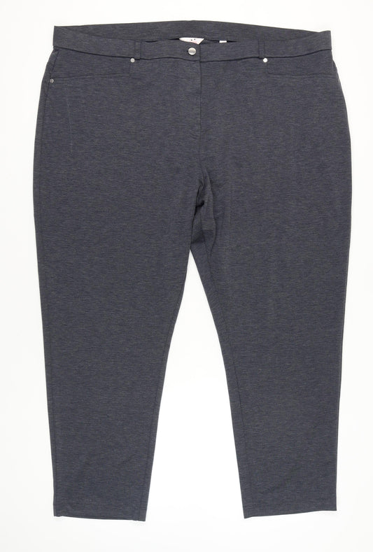 Womens UK Size 20 Julipa Regular Fit Casual Workwear Grey Trousers