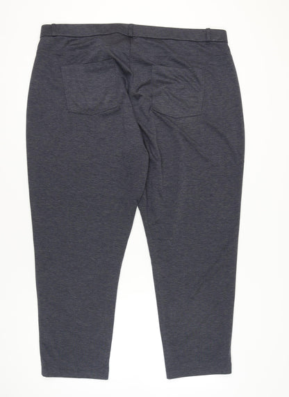 Womens UK Size 20 Julipa Regular Fit Casual Workwear Grey Trousers
