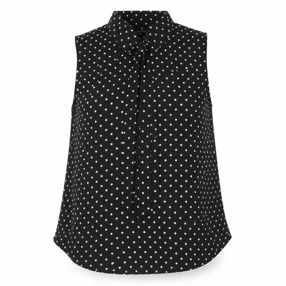 Womens UK Size M Adrianna Papell Black Tunic Blouse