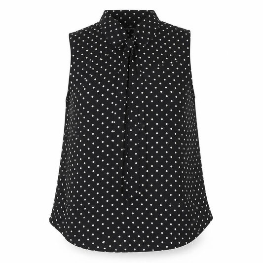 Womens UK Size M Adrianna Papell Black Tunic Blouse