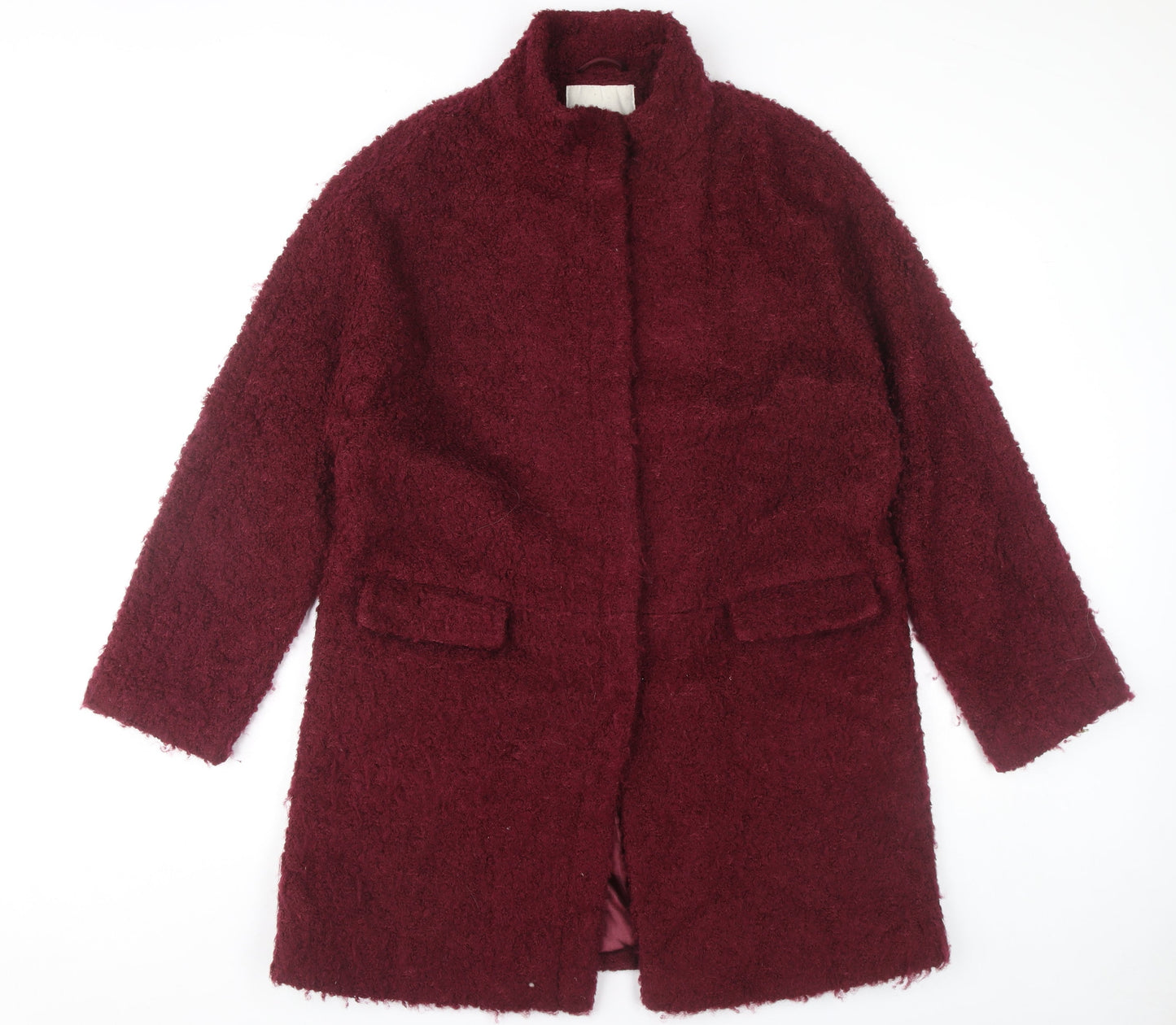 Womens UK Size 14 Monsoon Red Overcoat