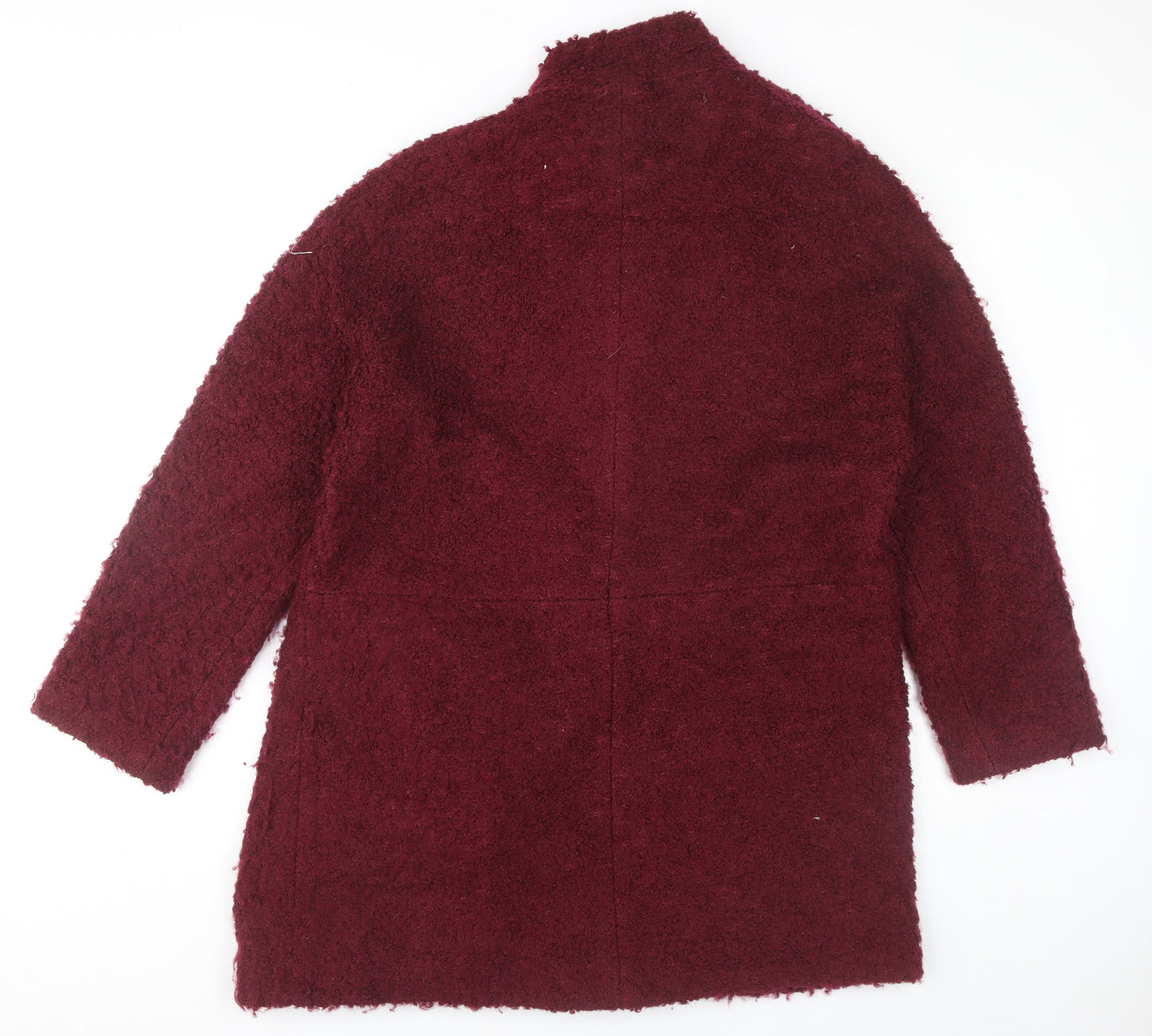 Womens UK Size 14 Monsoon Red Overcoat