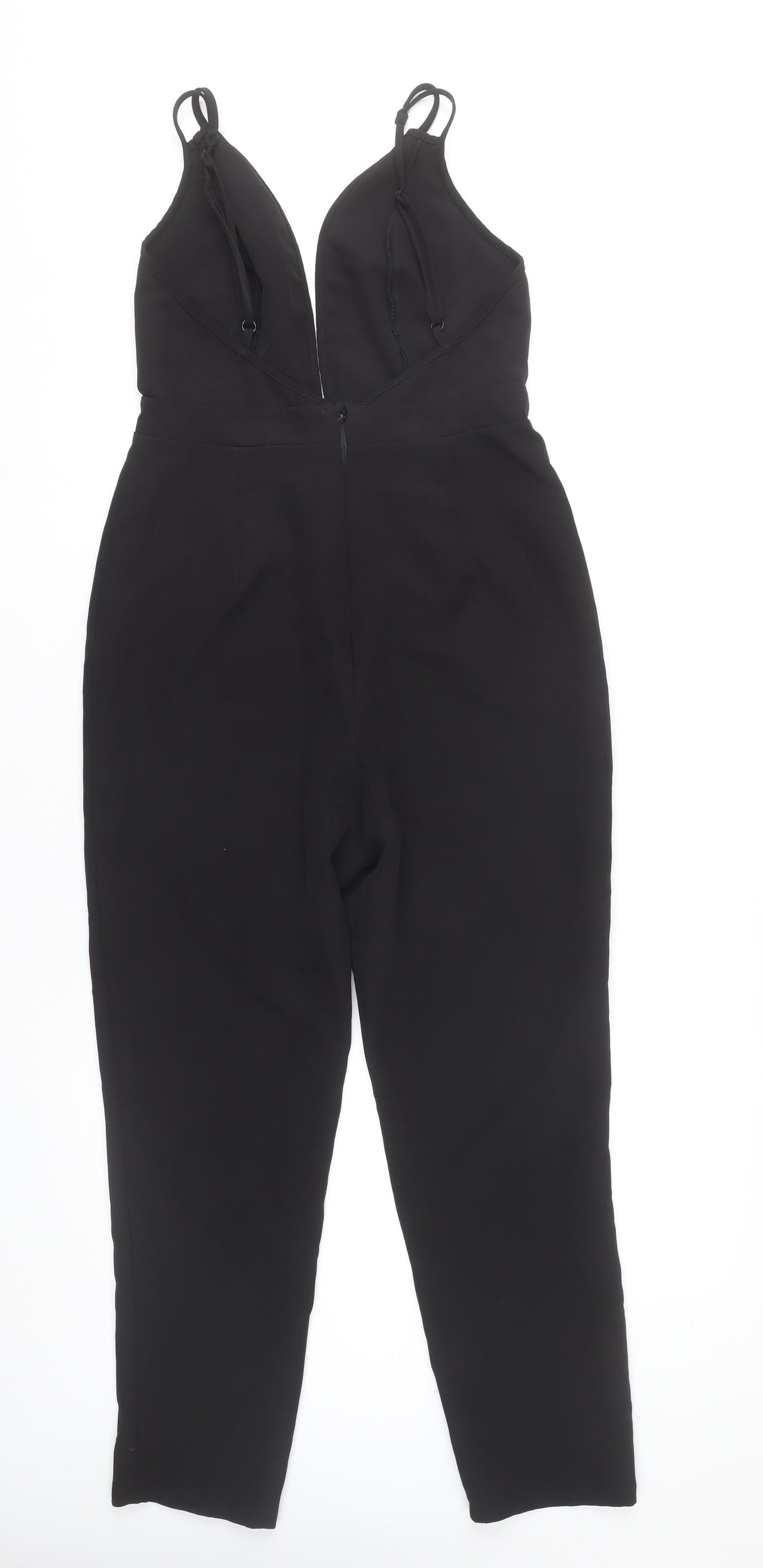 Womens UK Size 10 ASOS One-Piece Black Jumpsuit