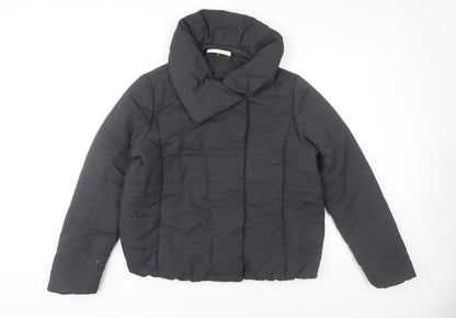 Maison de Nimes Womens Black Size 16 Puffer Jacket Quilted Winter Coat