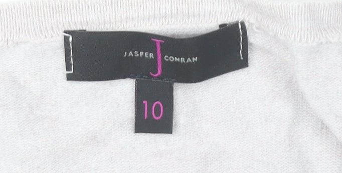 Jasper Conran Women’s Beige Long Sleeve Button Cardigan Size 10