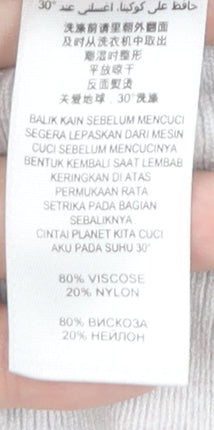 Jasper Conran Women’s Beige Long Sleeve Button Cardigan Size 10