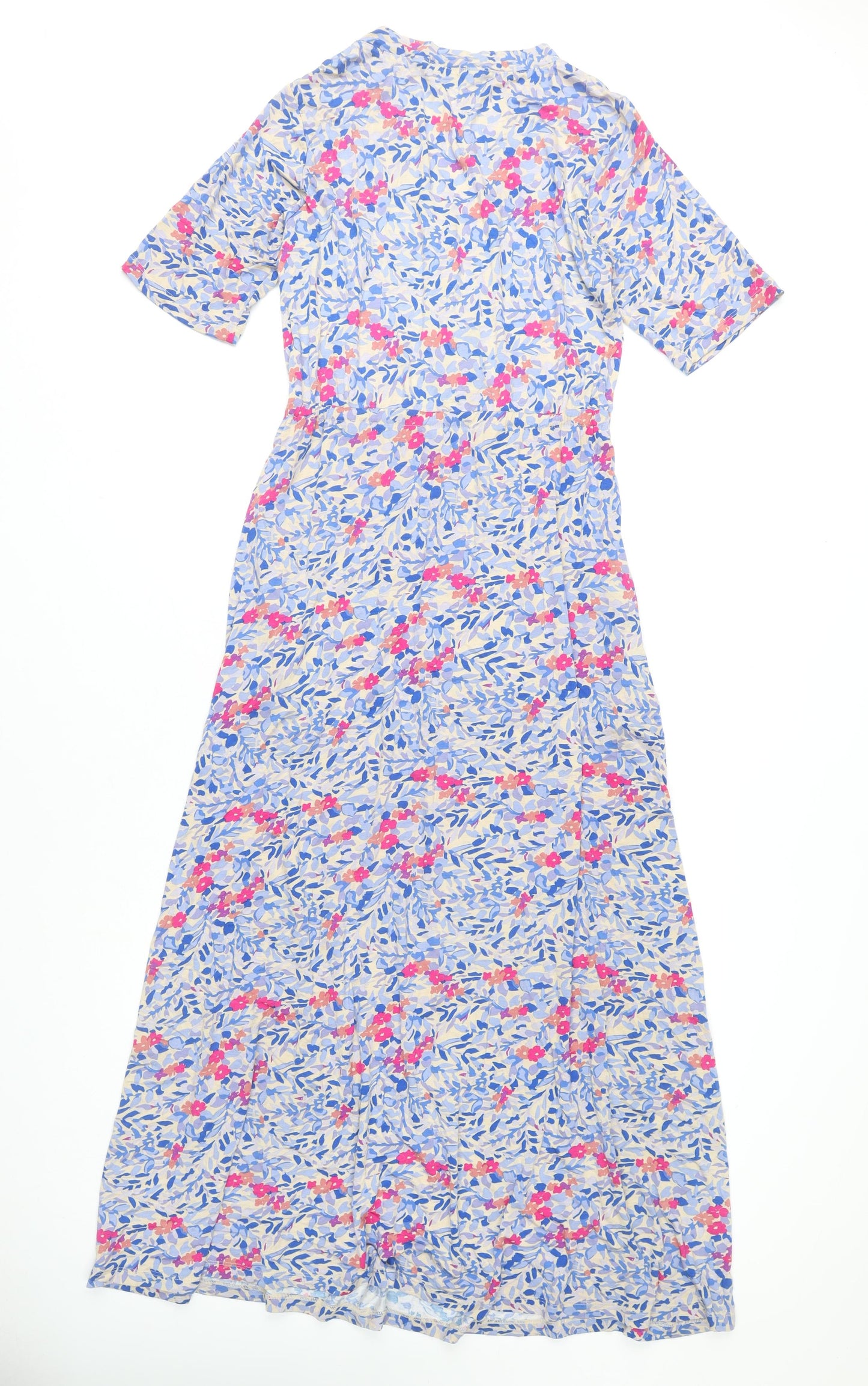 Patra Women’s Multicoloured Floral Maxi Dress Size S Viscose Stretch