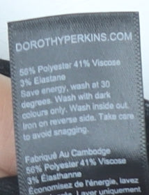 Dorothy Perkins Women Grey Animal Print Sheath Dress Size 10