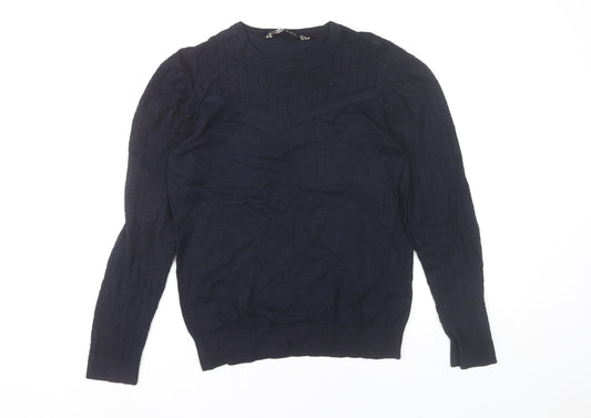 Womens UK Size 12 Principles by Ben de Lisi Blue Pullover Jumper