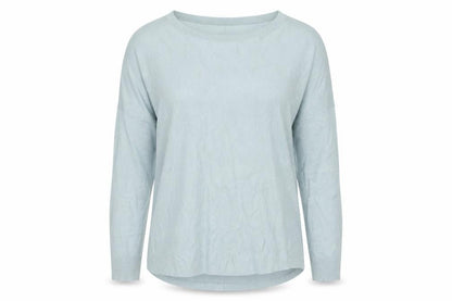 Womens UK Size L French Connection Blue Pullover Jumper