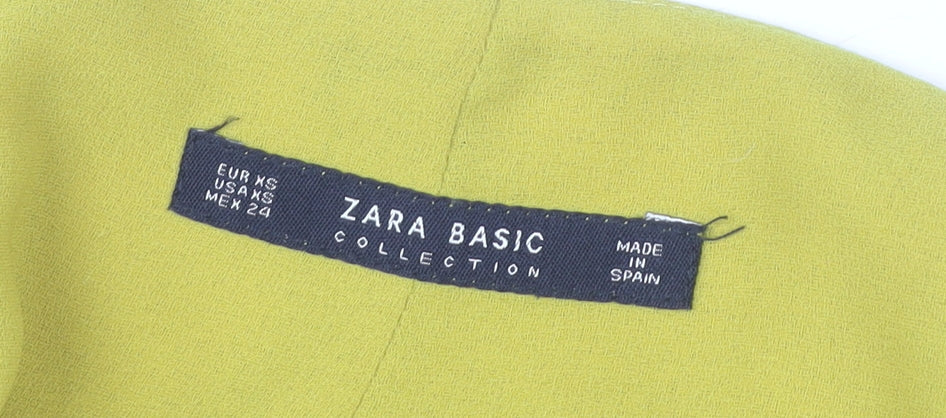 Womens UK Size XS Zara Wrap Chiffon Skirt