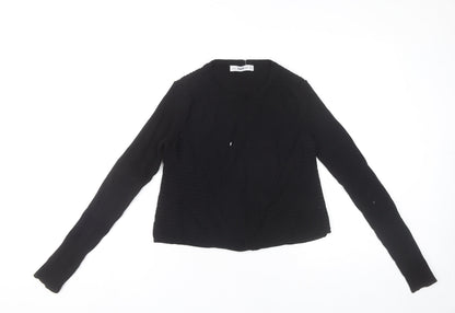 Womens UK Size M Zara Black Pullover Jumper