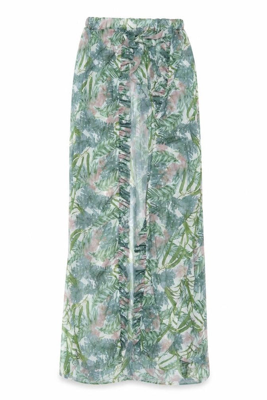 Womens UK Size 6 PRETTYLITTLETHING Wrap Chiffon Skirt