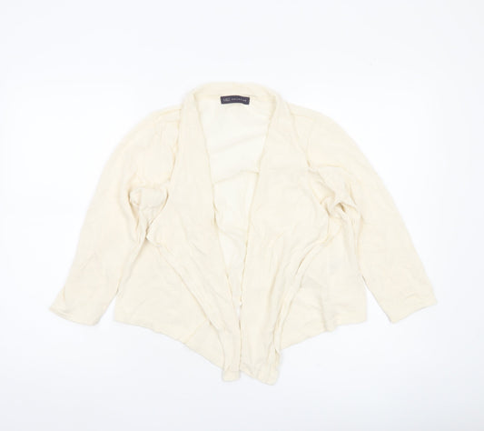 Womens UK Size 14 Marks and Spencer Ivory Cardigan Jumper