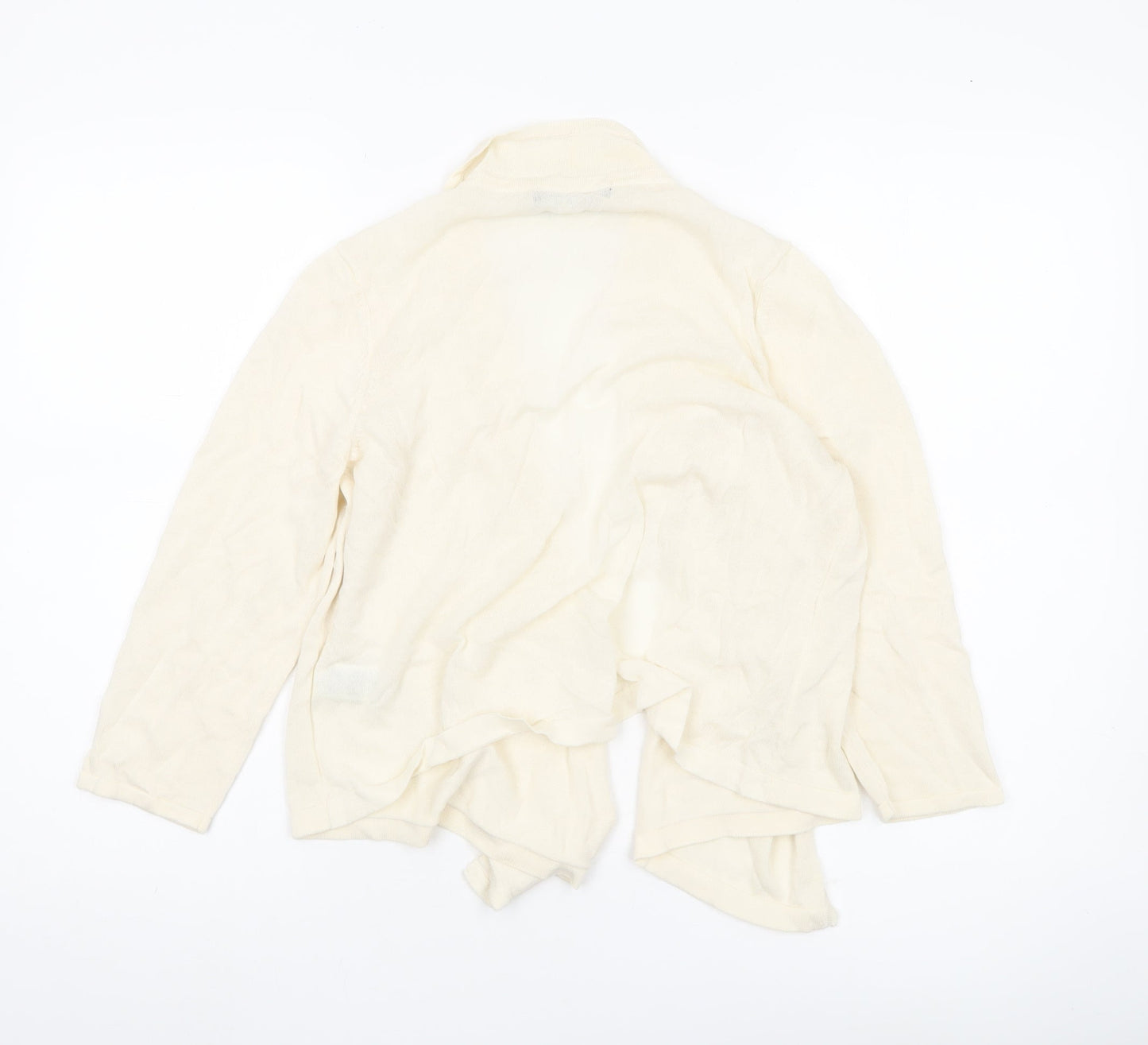 Womens UK Size 14 Marks and Spencer Ivory Cardigan Jumper