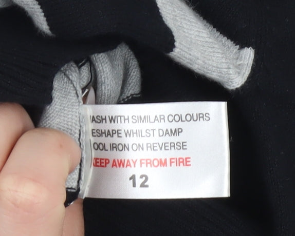 Womens UK Size 12 MK Multicoloured Pullover Jumper