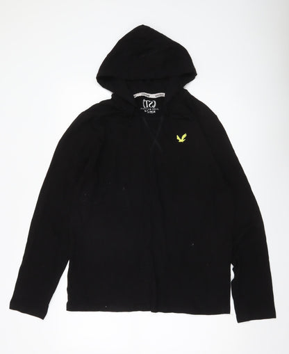 Twisted Soul Men’s Black XL Pullover Hoodie Cotton Logo