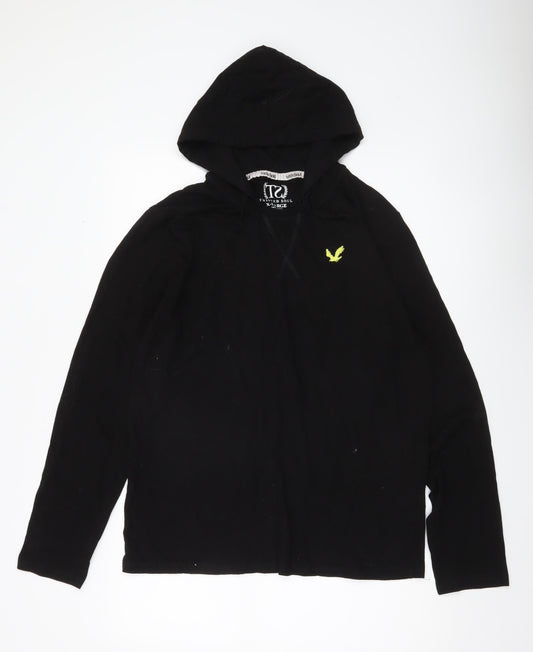 Twisted Soul Men’s Black XL Pullover Hoodie Cotton Logo