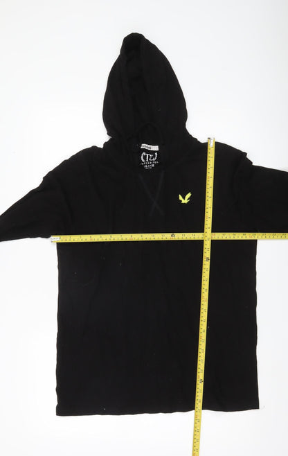 Twisted Soul Men’s Black XL Pullover Hoodie Cotton Logo