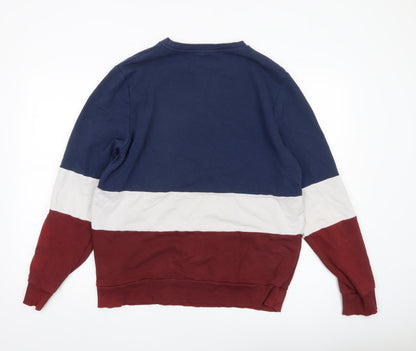 Mens UK Size L New Look Multicoloured Pullover Sweatshirt
