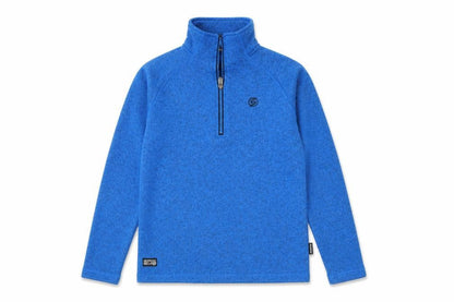 Mens UK Size XS Surfanic Blue Henley Sweatshirt