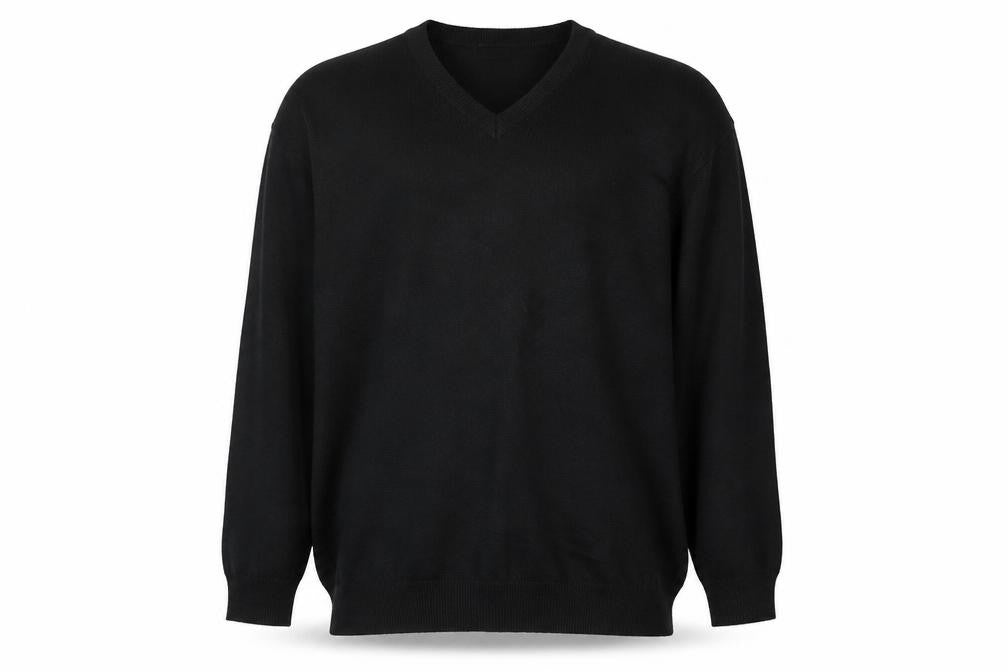 Mens UK Size 2XL Capsule Black Pullover Jumper