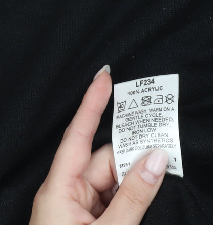 Capsule Men’s Black 2XL V-Neck Pullover Jumper Knitwear