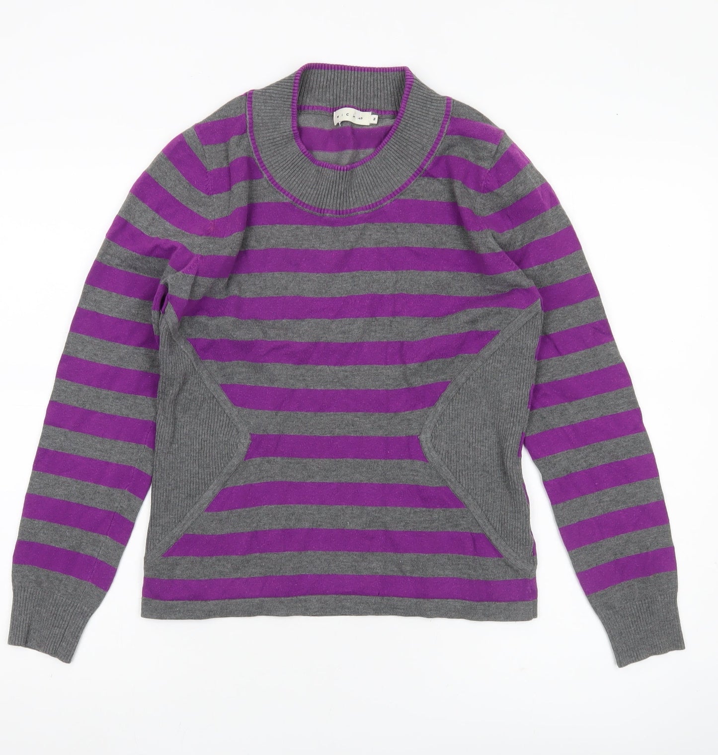 Womens UK Size M Micha Multicoloured Pullover Jumper