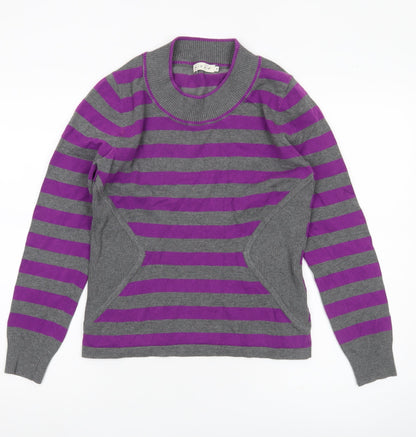Womens UK Size M Micha Multicoloured Pullover Jumper
