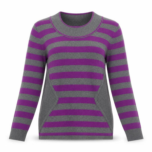 Womens UK Size M Micha Multicoloured Pullover Jumper