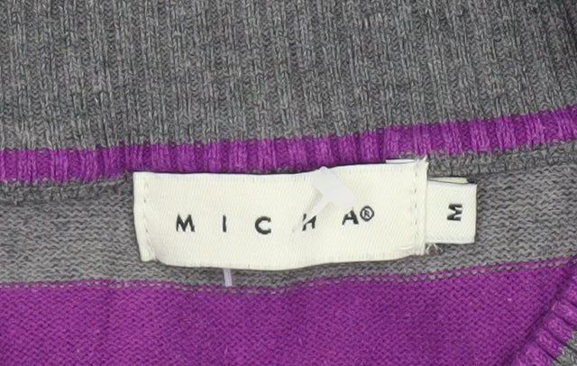Womens UK Size M Micha Multicoloured Pullover Jumper