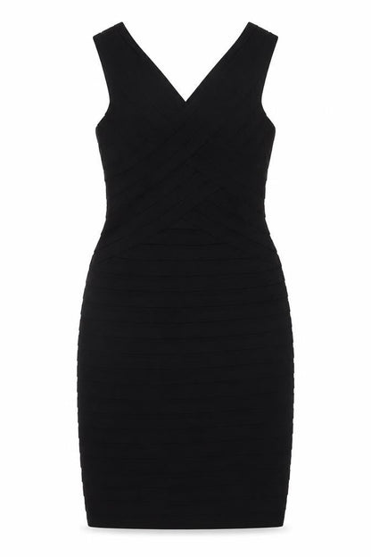 Principles Women’s Black Size 10 Bodycon Knee Length Sleeveless Dress