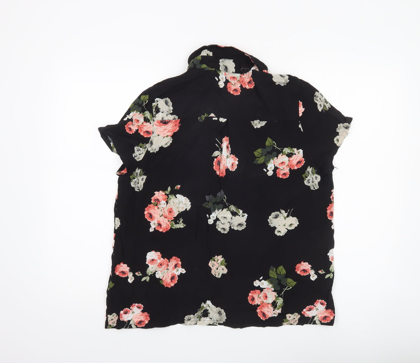Womens UK Size L MINKPINK Black Classic Button-Up