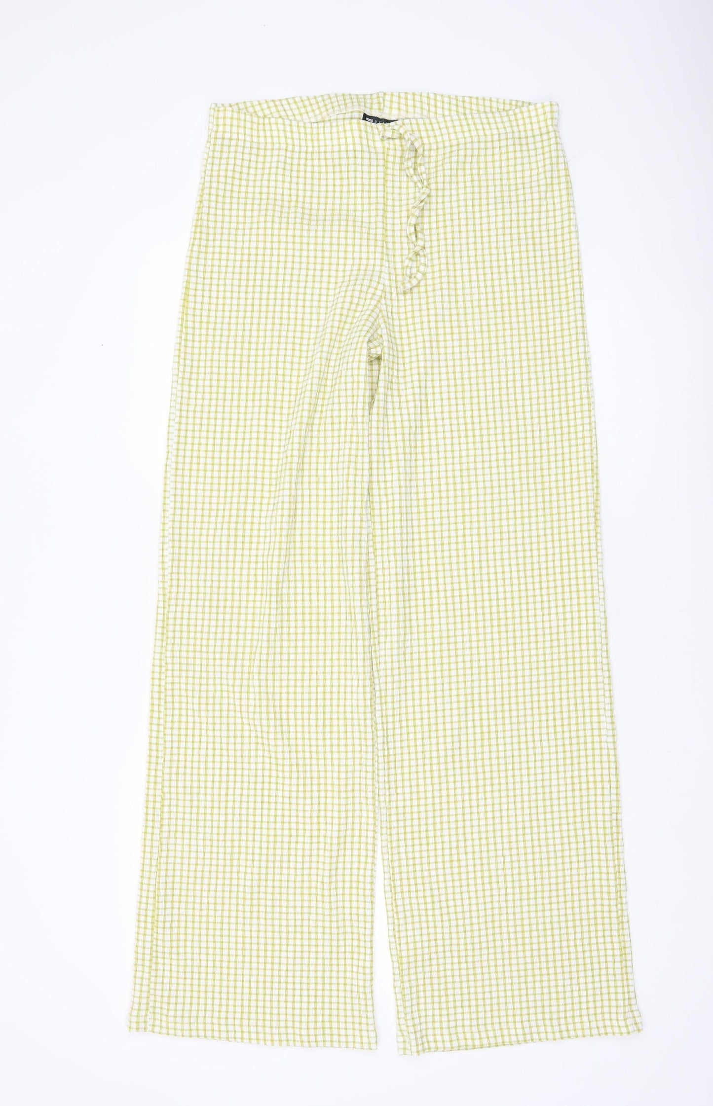 Womens UK Size 12-14 ASOS Relaxed Fit CasualTravel Green Trousers