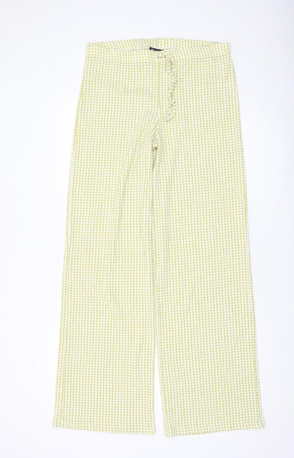 Womens UK Size 12-14 ASOS Relaxed Fit CasualTravel Green Trousers