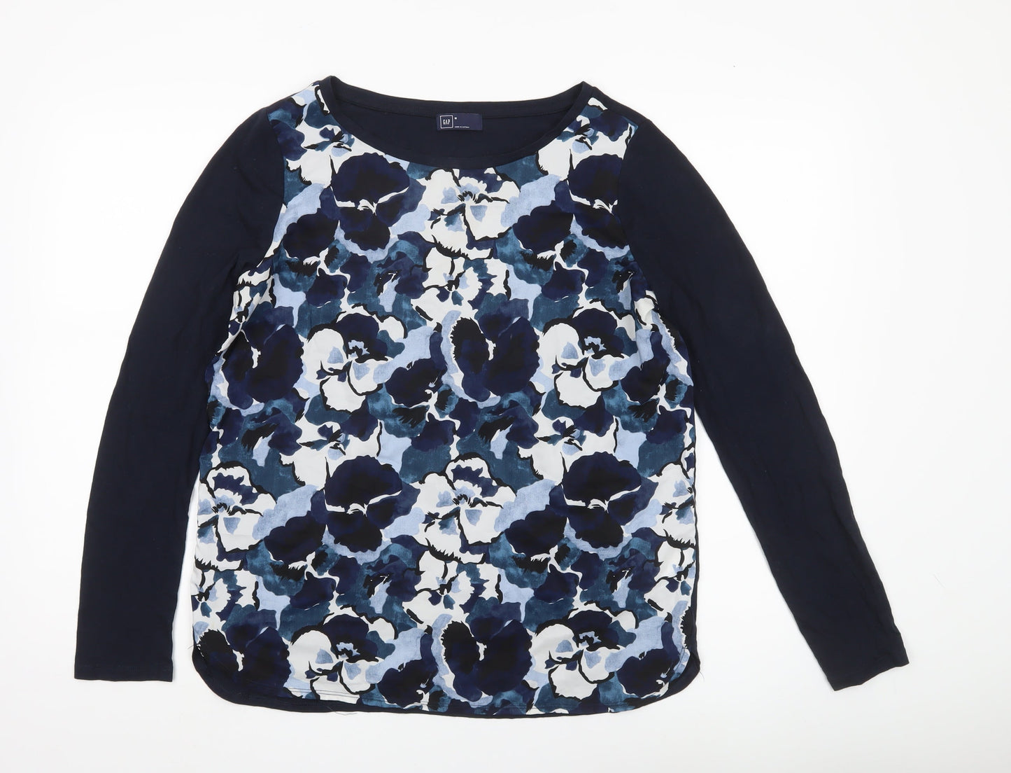 GAP Women’s Multicoloured Floral Blouse Long Sleeve Size M