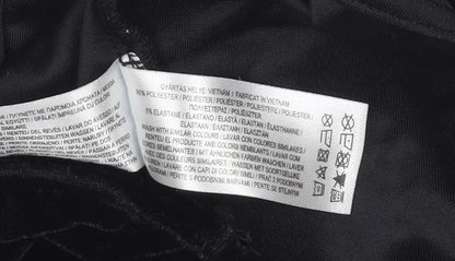 Primark Women’s Black Velvet Cropped Tank Top Size 12 Partywear